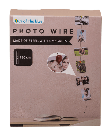 Photo steel wire with 6 magnets , Balloon,