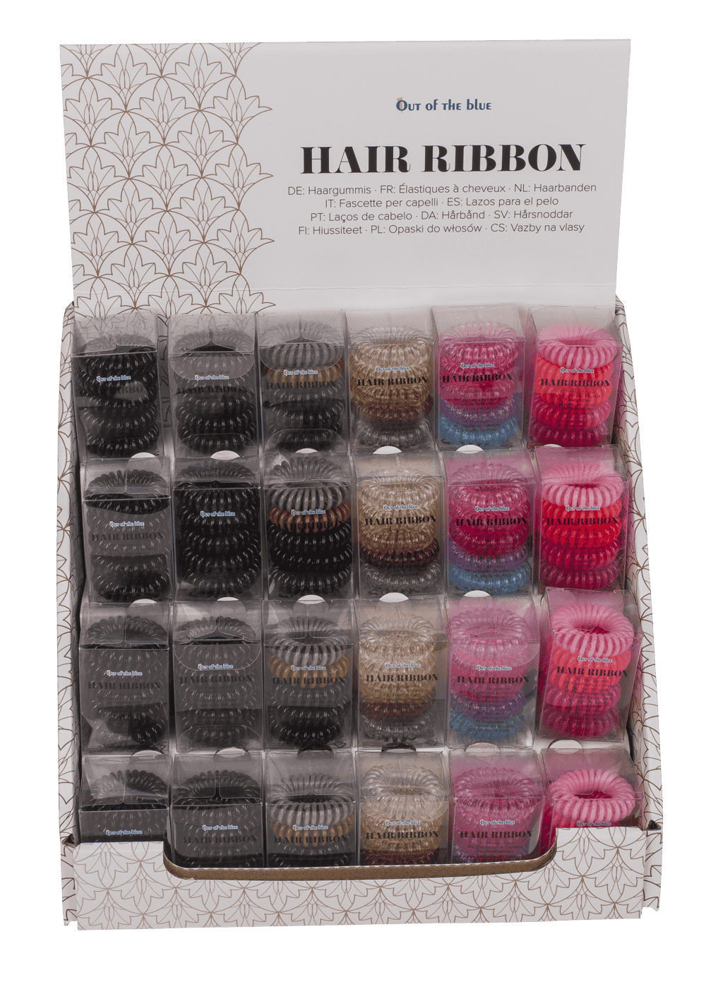 Plastic hair ribbon, Telephone cord, made of TPU,