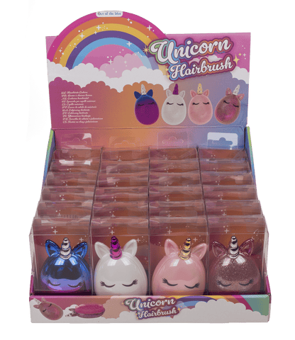 Hair brush, Unicorn,