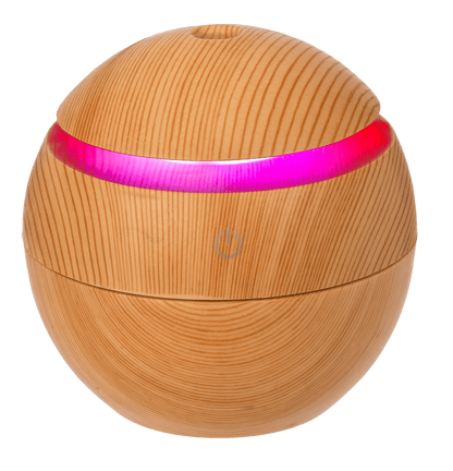Mini humidifier/oil diffuser, Wooden Optic,