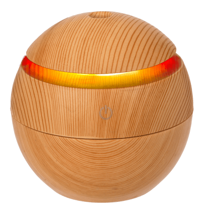 Mini humidifier/oil diffuser, Wooden Optic,