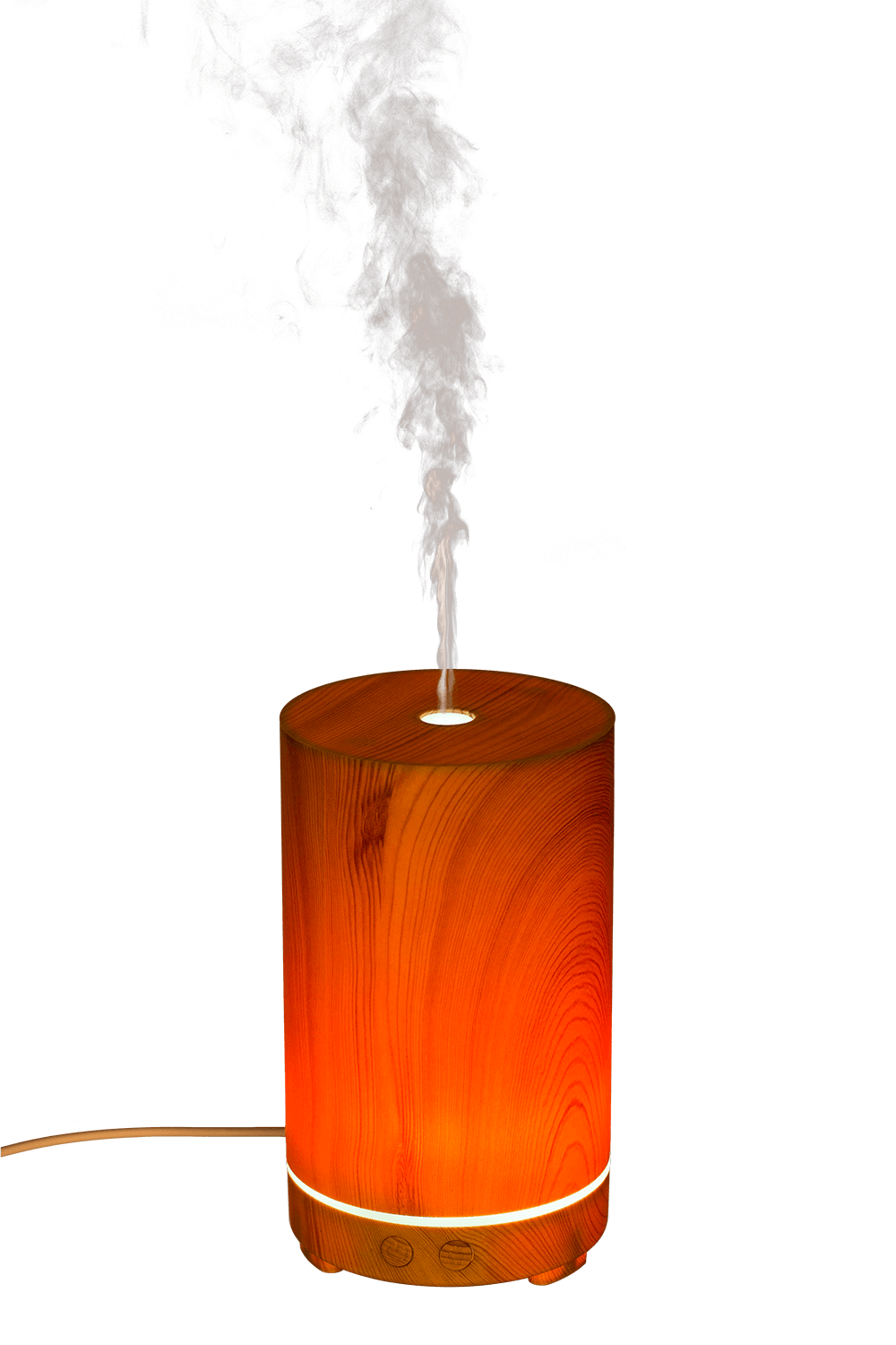 Mini humidifier/oil diffuser, Wooden Tower Optic