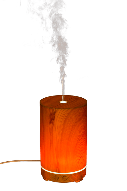 Mini humidifier/oil diffuser, Wooden Tower Optic