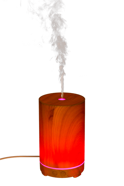 Mini humidifier/oil diffuser, Wooden Tower Optic