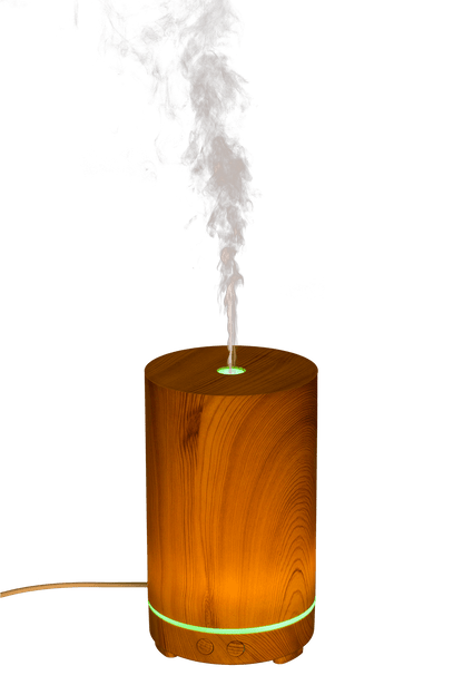 Mini humidifier/oil diffuser, Wooden Tower Optic