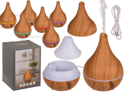Humidifier/oil diffuser, Wooden Optic II,