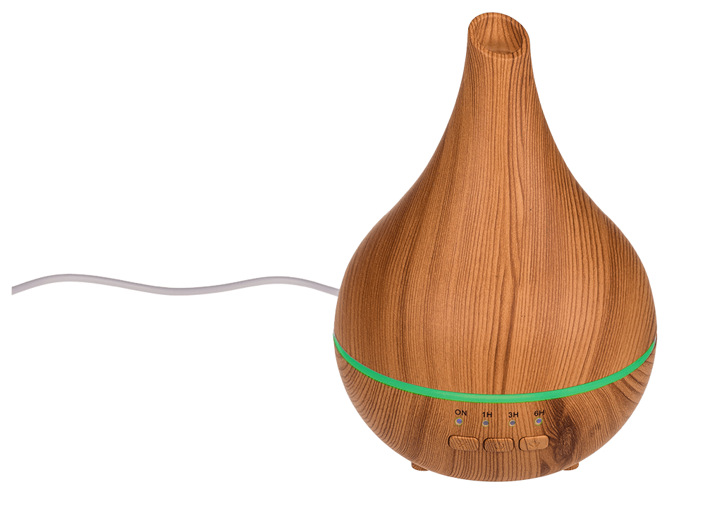 Humidifier/oil diffuser, Wooden Optic II,