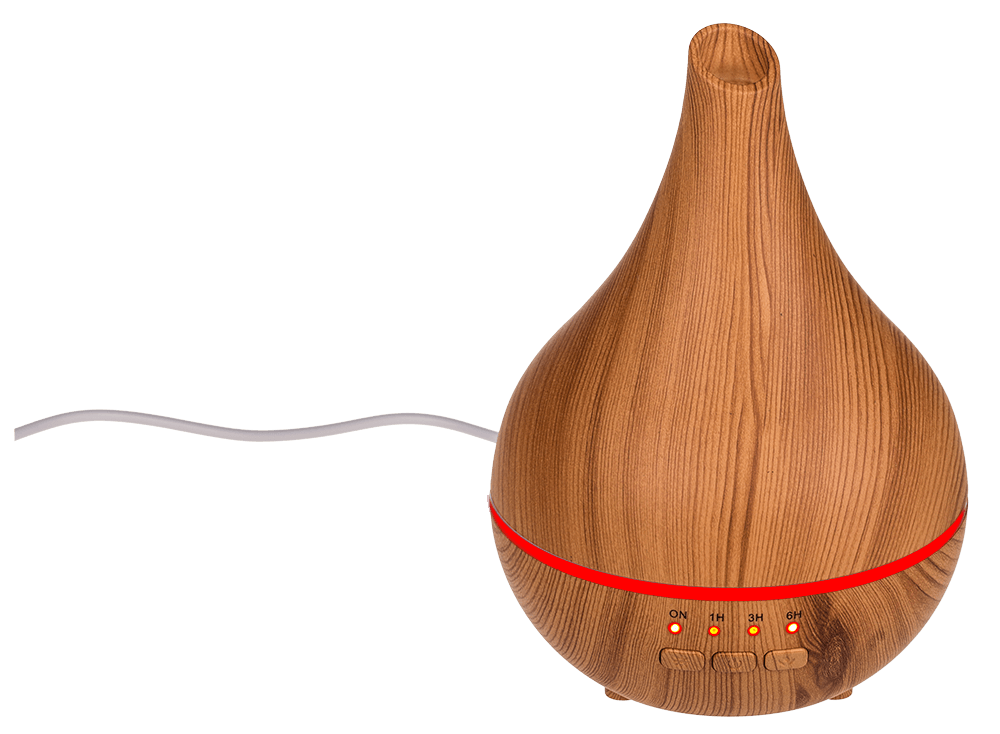 Humidifier/oil diffuser, Wooden Optic II,