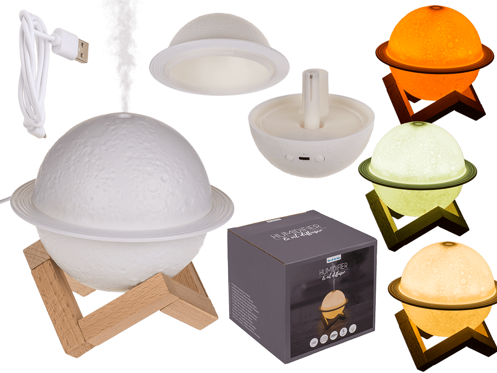 Humidifier/oil diffuser, planet,