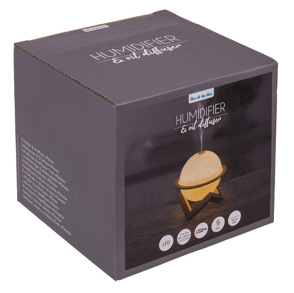 Humidifier/oil diffuser, planet,