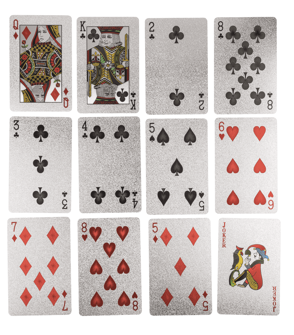 Deluxe Playing cards, approx. 5,7 x 8,7 cm,