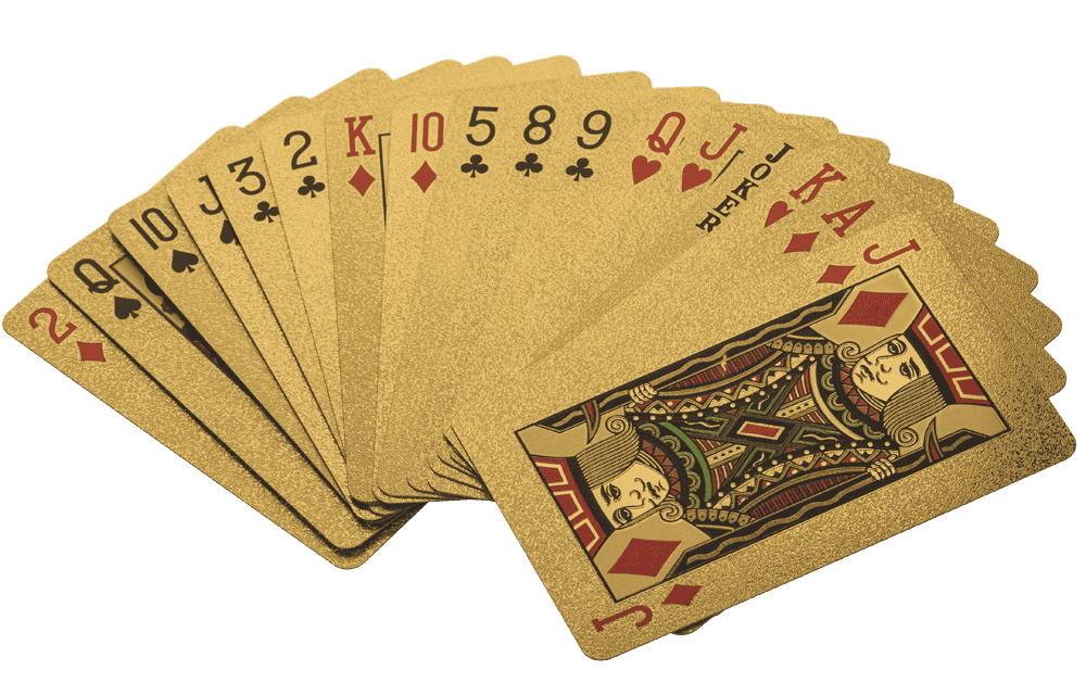 Deluxe Playing cards, approx. 5,7 x 8,7 cm,