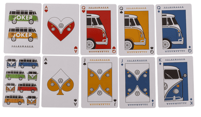 Playing cards, VW,