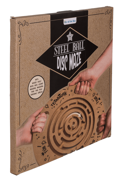 Steel Ball Disc Maze, 34 cm,