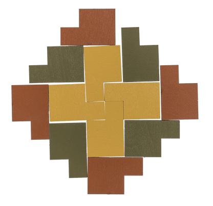 Wooden Puzzle, 8 ass.,