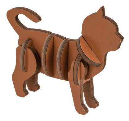 Wooden Puzzle, 8 ass.,