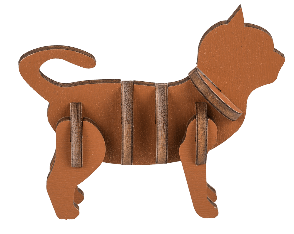 Wooden Puzzle, 8 ass.,