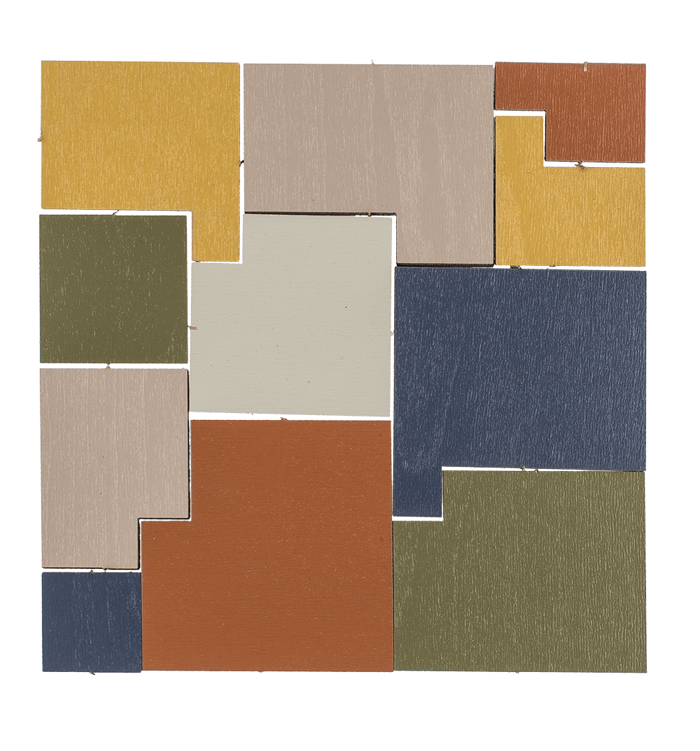 Wooden Puzzle, 8 ass.,