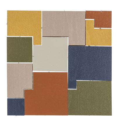 Wooden Puzzle, 8 ass.,