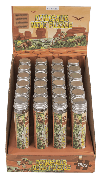 Mini-Puzzle, Dinosaur, 150 pcs.,