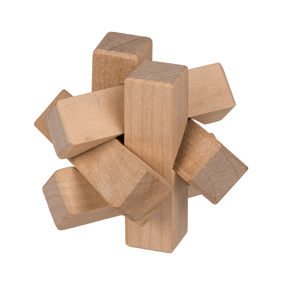Natural wooden Puzzle,