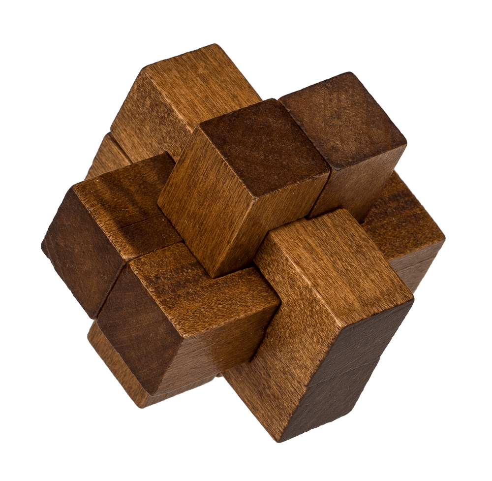 Natural wooden Puzzle,