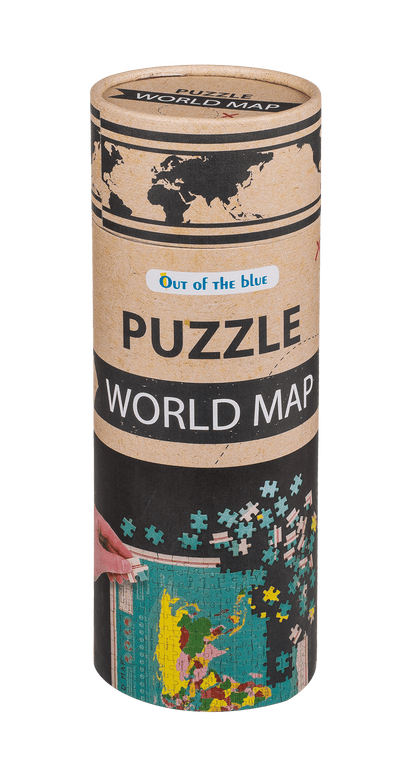 Puzzle, World Map,