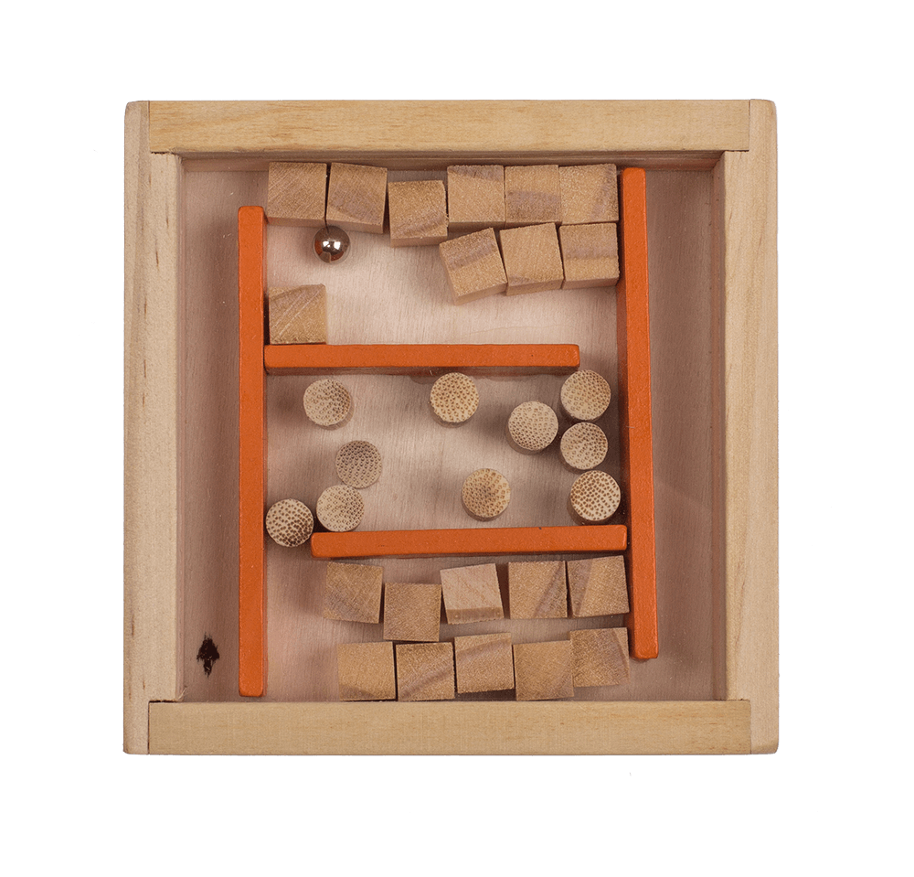 Wooden game of skill, Labyrinth,