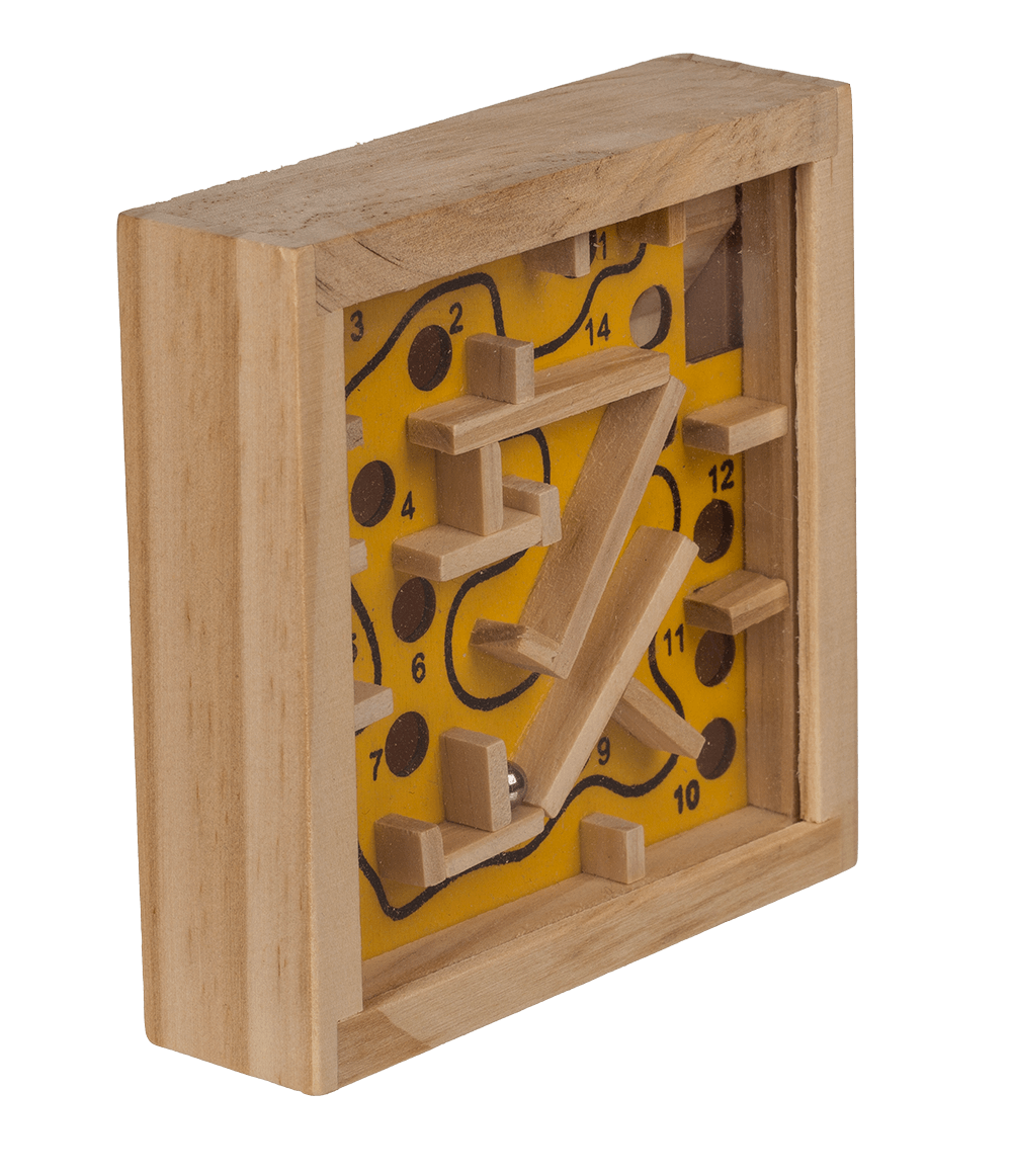Wooden game of skill, Labyrinth,