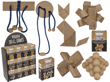 Wooden skill game, Puzzle,