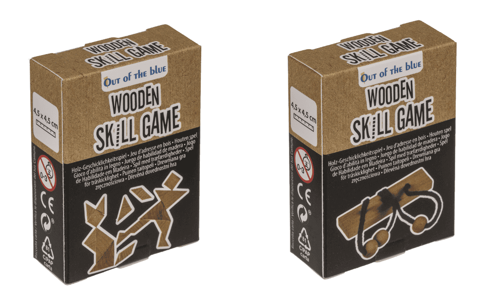 Wooden skill game, Puzzle,