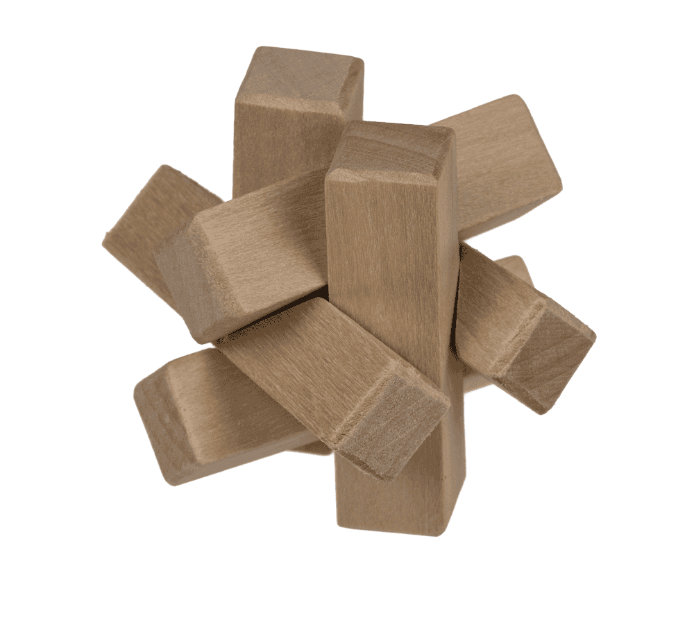 Wooden skill game, Puzzle,