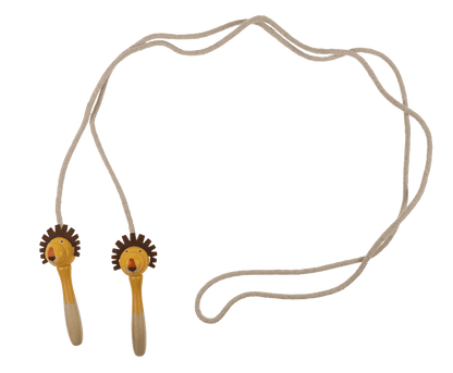 Wooden skipping rope, animal