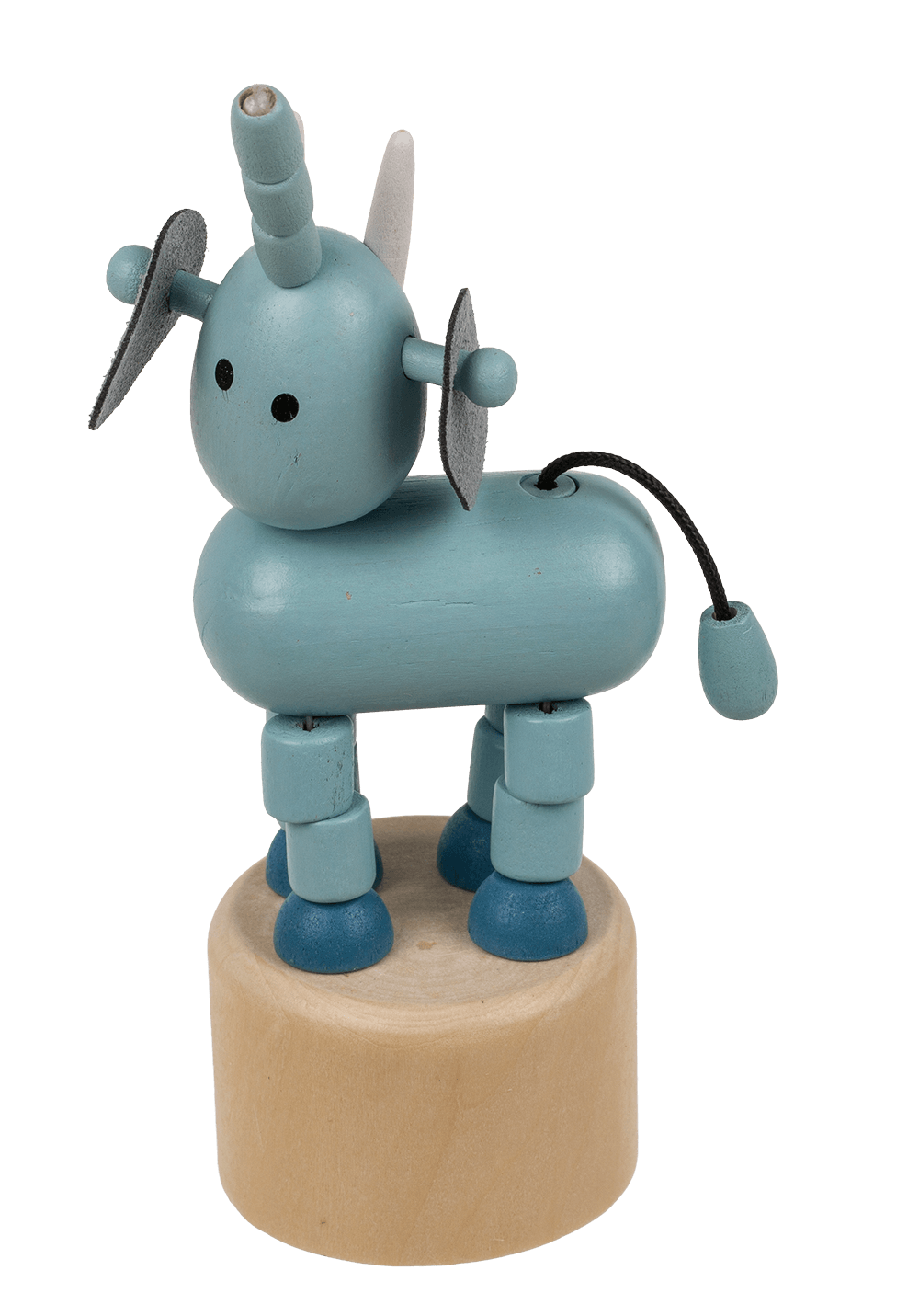 Wooden pushing puppet, animal