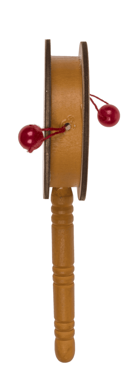 Wooden Percussion Drum, 16 x 7,5 cm,