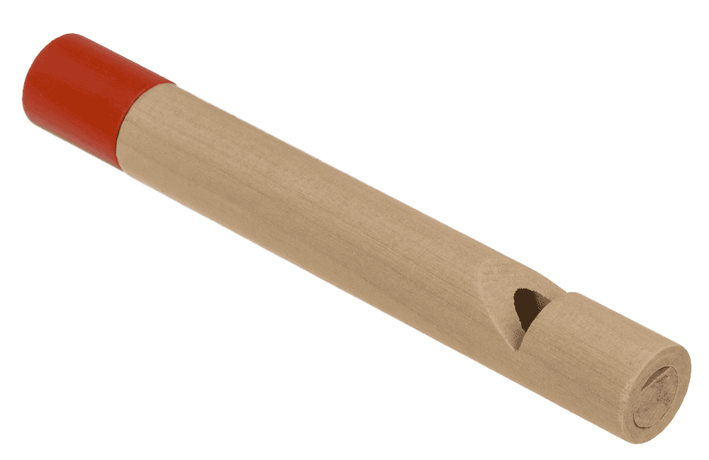 Wooden slide whistle, 12 x 1,5 cm,