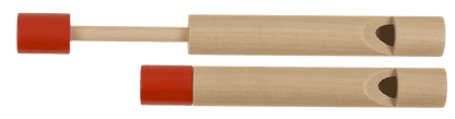 Wooden slide whistle, 12 x 1,5 cm,