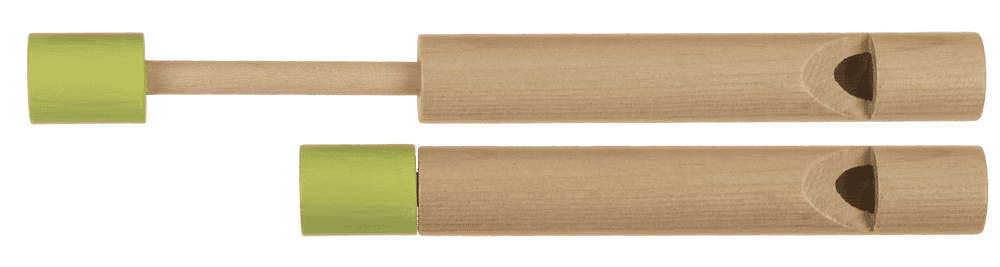 Wooden slide whistle, 12 x 1,5 cm,