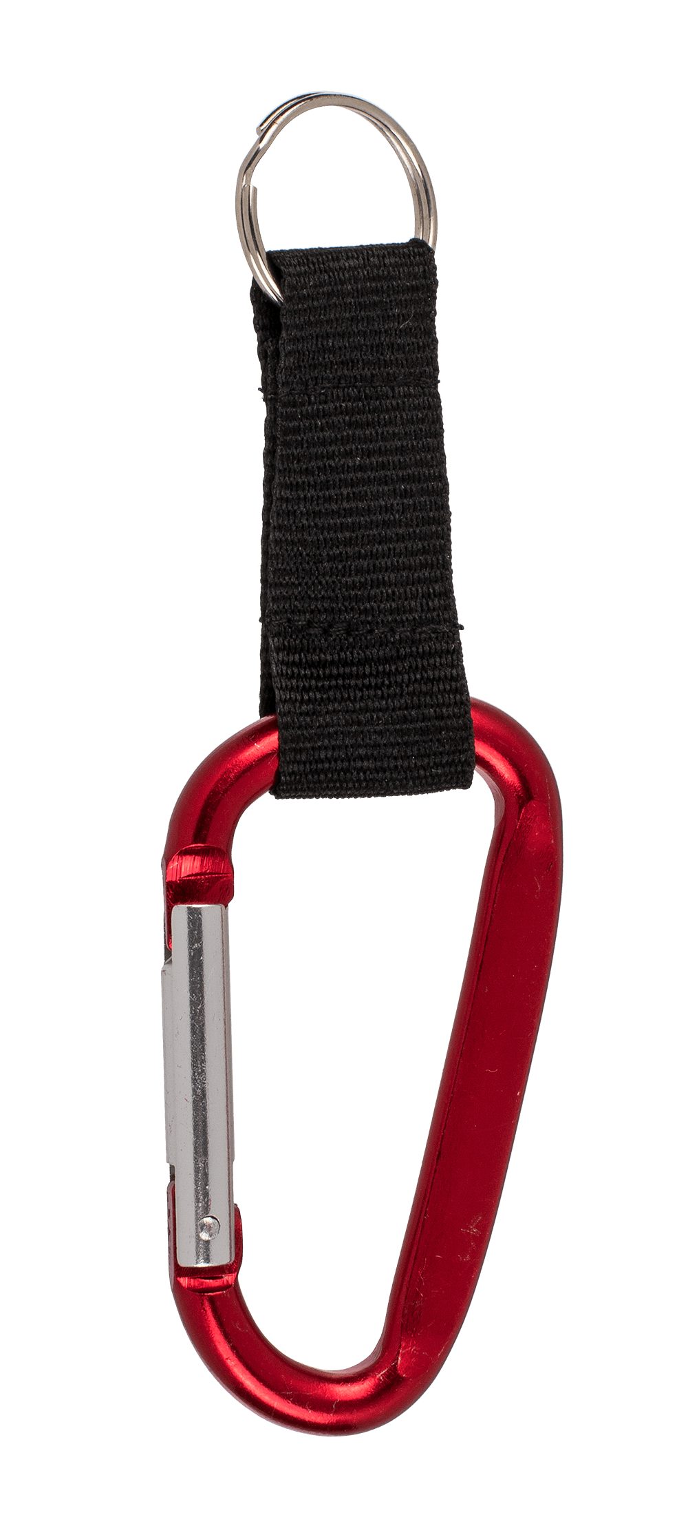 Metal Carabiner with Keyring,