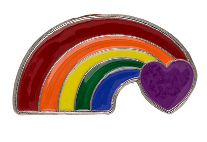 Metal pin, pride, ca. 3 cm, 8-assorted,