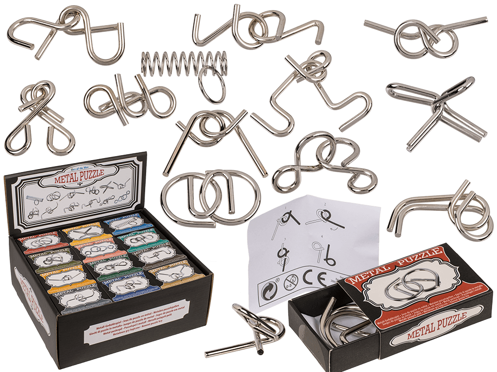 Metal puzzle, Mini,