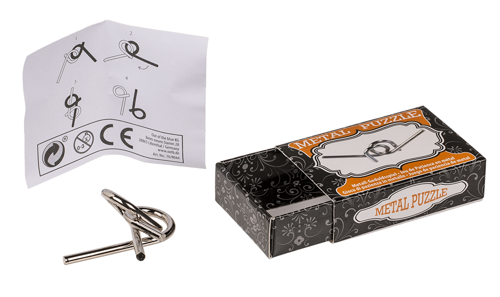 Metal puzzle, Mini,
