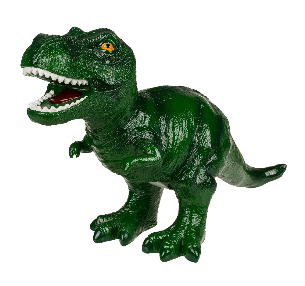 Polyresin savings bank, Dinosaur,