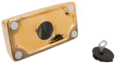 Savings Box with lock, Gold Bar,