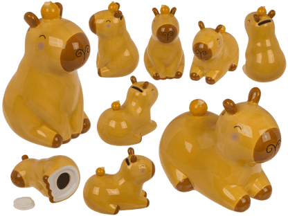 Saving bank, Capybara, 15 x 9 cm, dolomite,