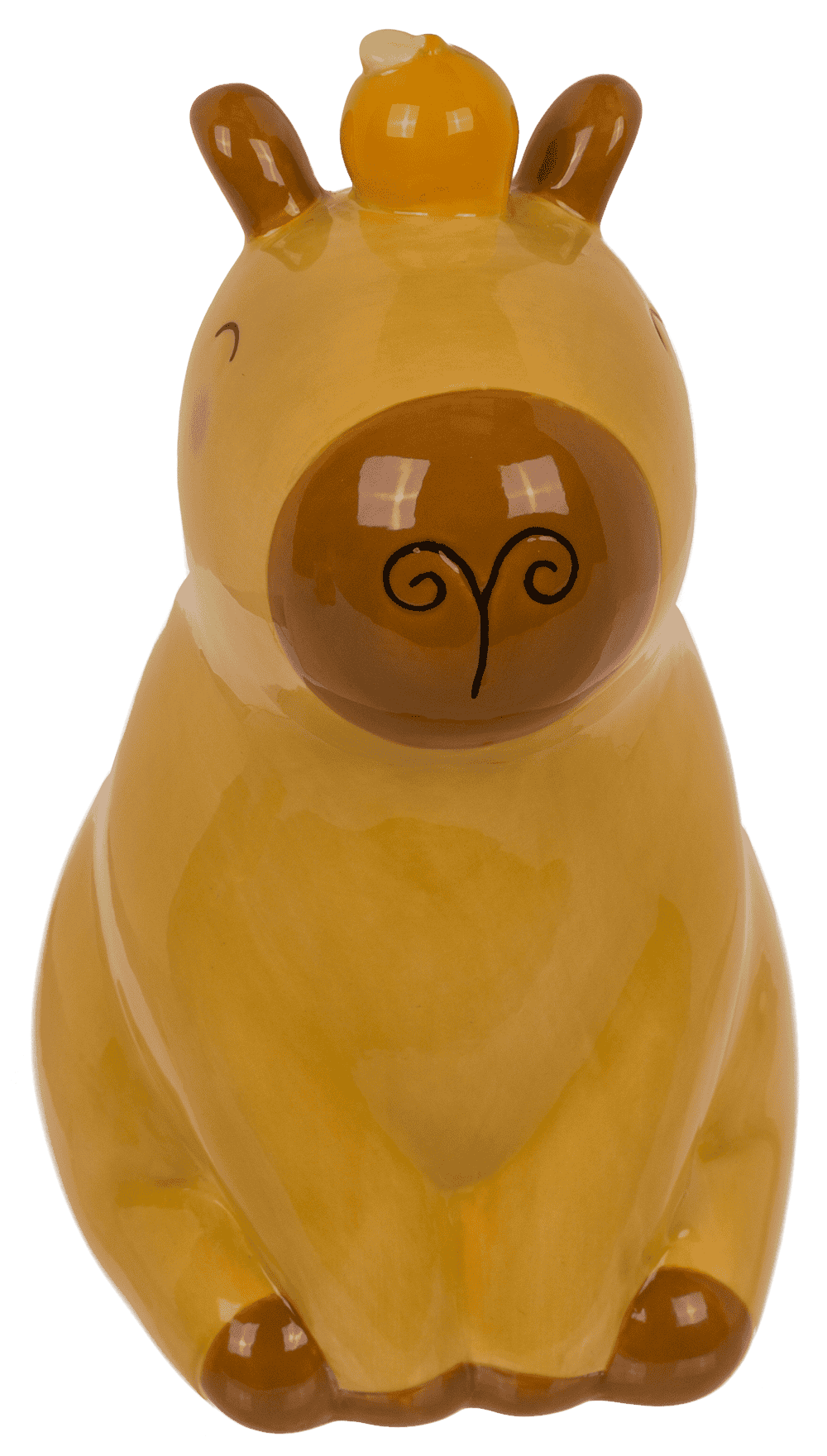 Saving bank, Capybara, 15 x 9 cm, dolomite,