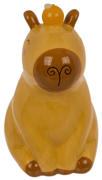Saving bank, Capybara, 15 x 9 cm, dolomite,