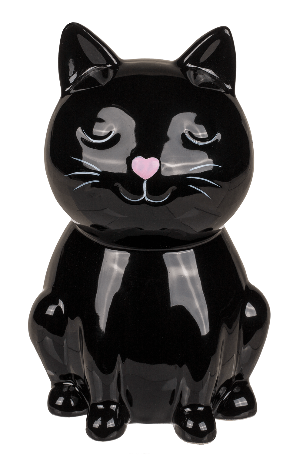 Savings bank with lock, Cat,