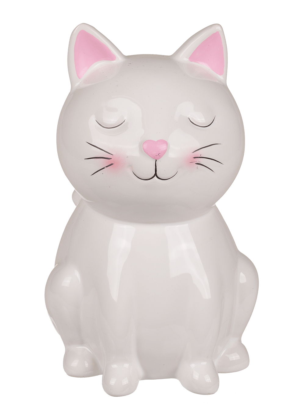 Savings bank with lock, Cat,