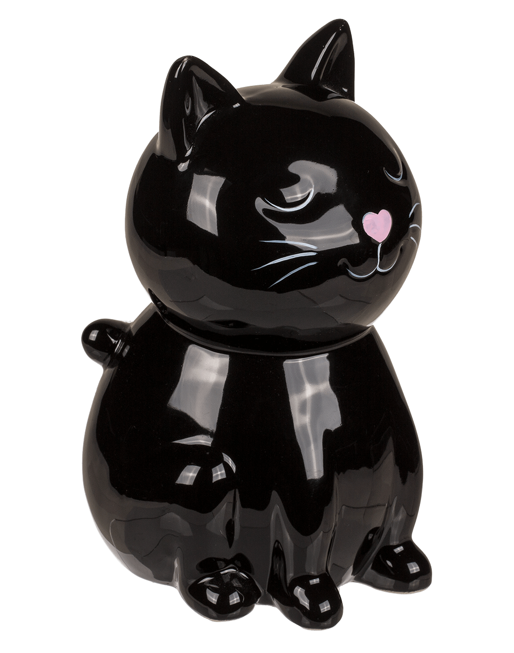 Savings bank with lock, Cat,